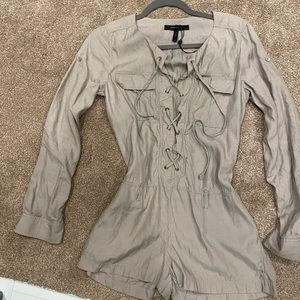 BCBG MAX long sleeve romper